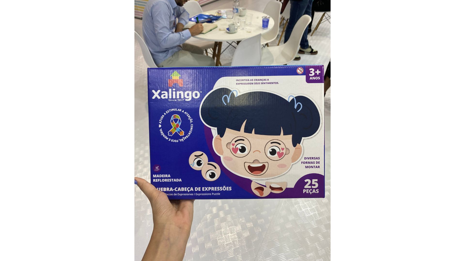 Linha para autistas de brinquedo