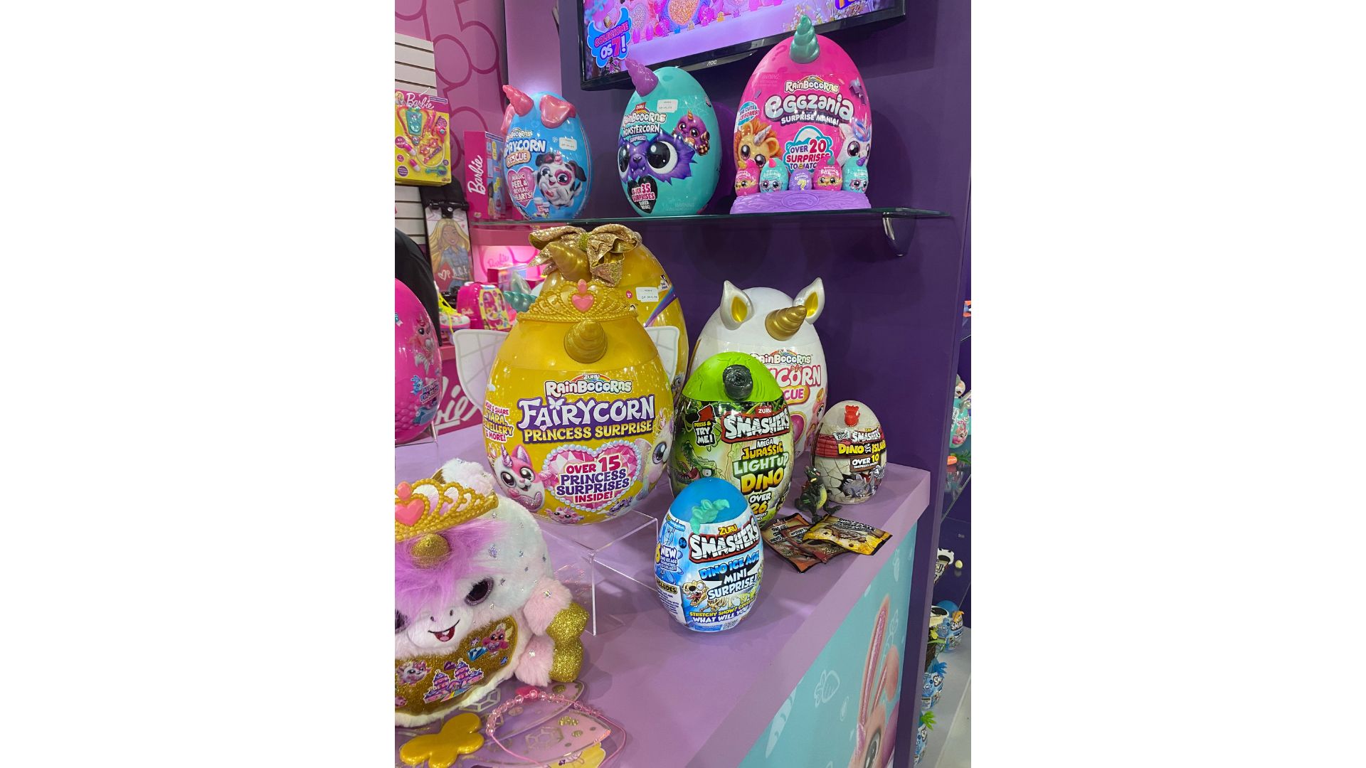 Ovos de P&aacute;scoa de brinquedo