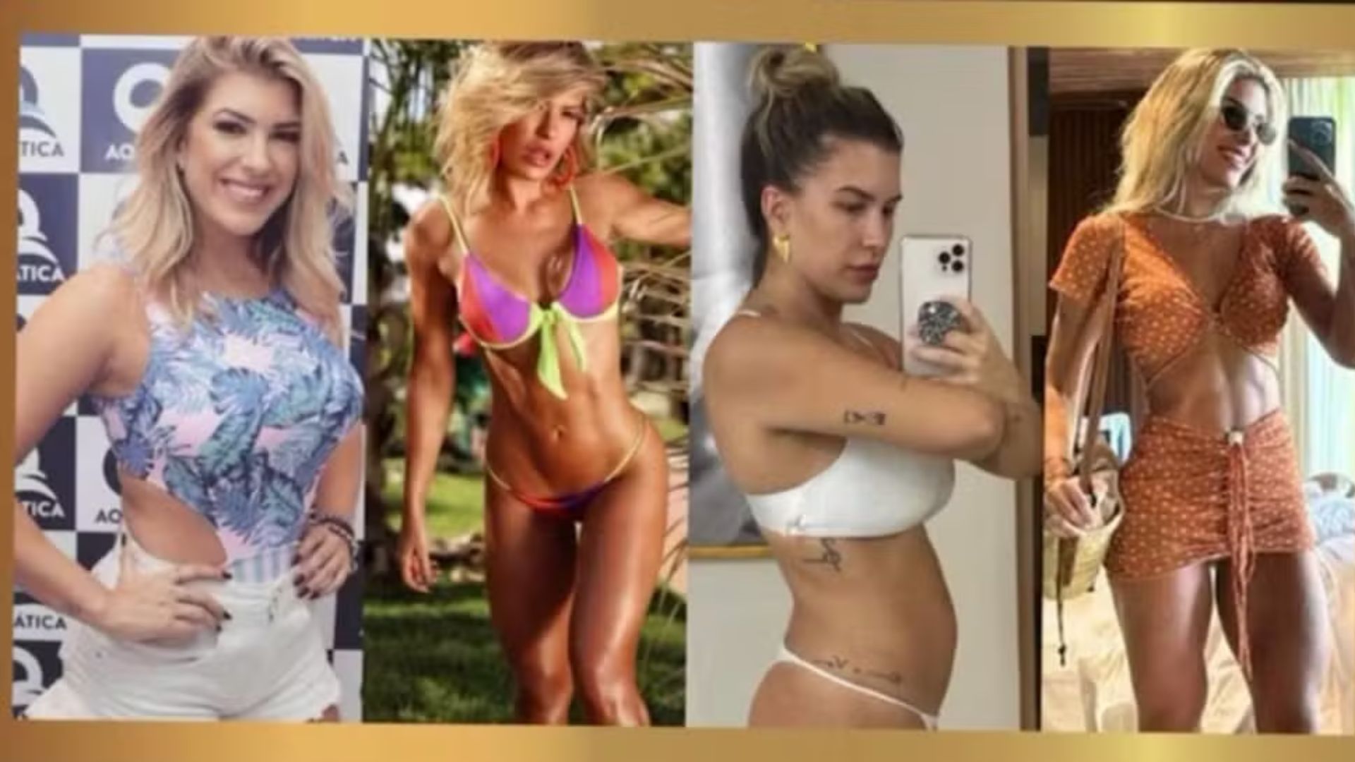 Lore Improta mostra a evolu&ccedil;&atilde;o do corpo