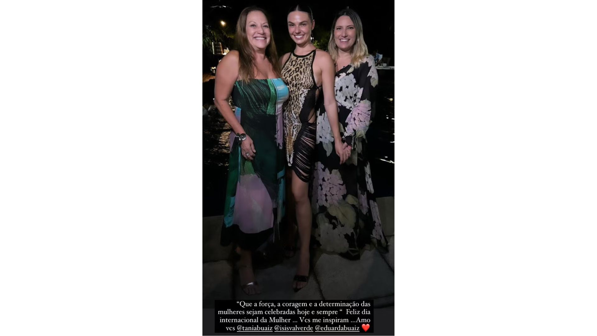 Isis Valverde, m&atilde;e e irm&atilde; de Marcus Buaiz