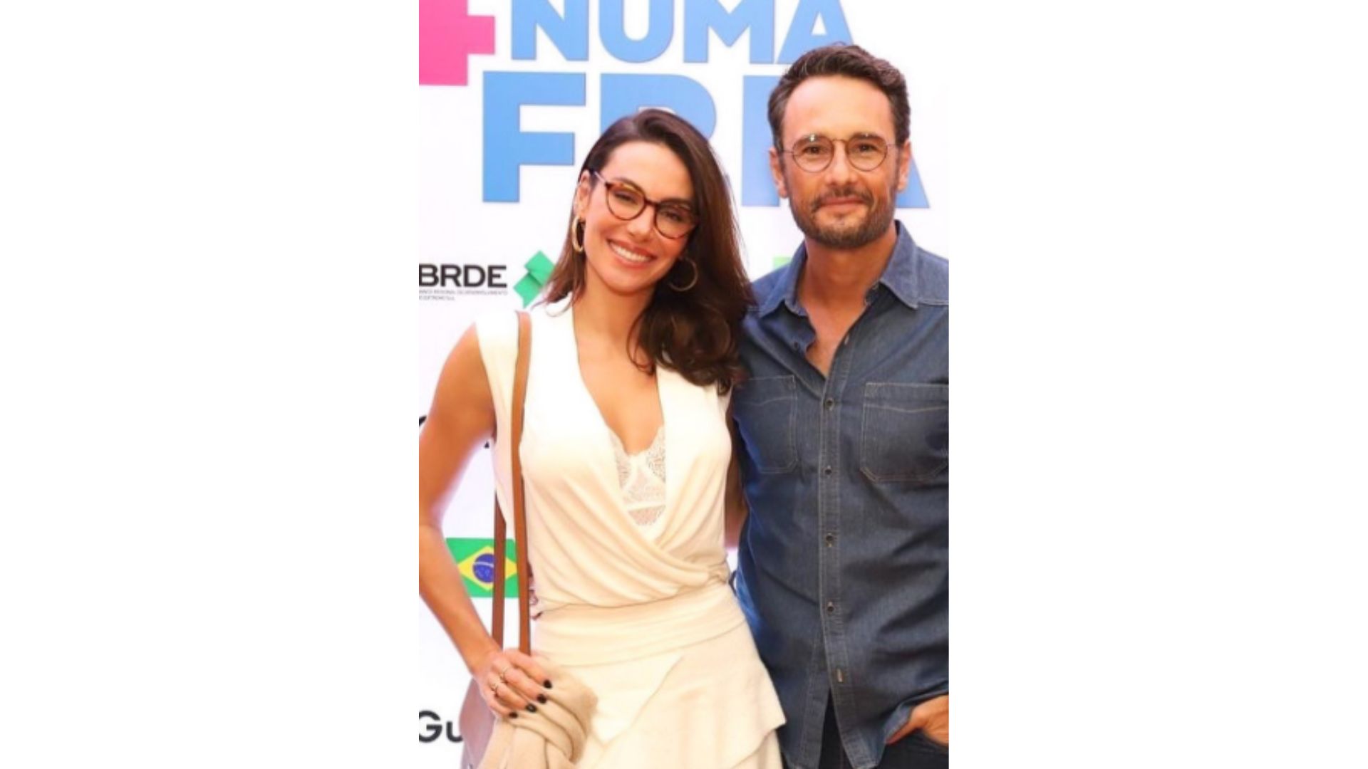 Mel Fronckowiak e Rodrigo Santoro