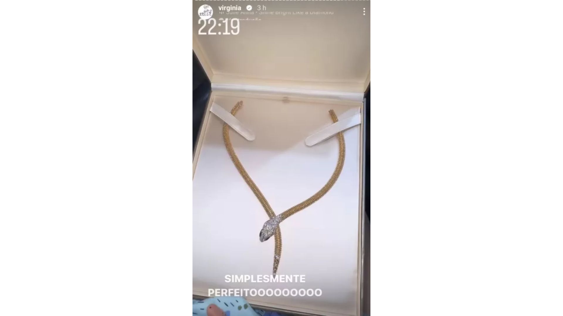 Virginia ganhou uma joia
