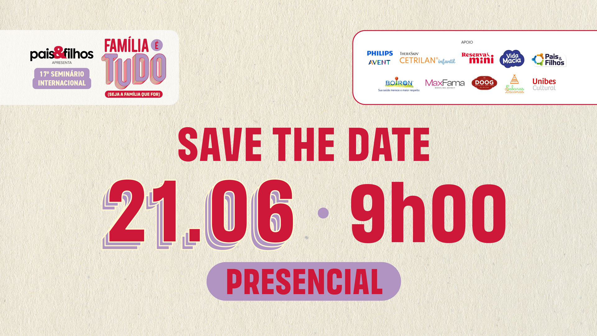 Imagem contendo as informa&ccedil;&otilde;e de data e hor&aacute;rio do evento