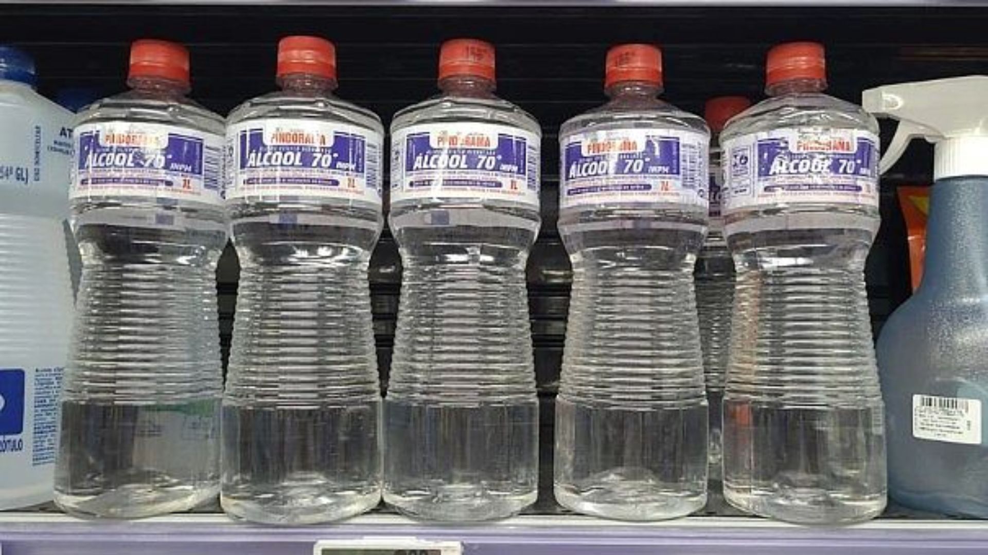 &Aacute;lcool 70 proibido pela Anvisa