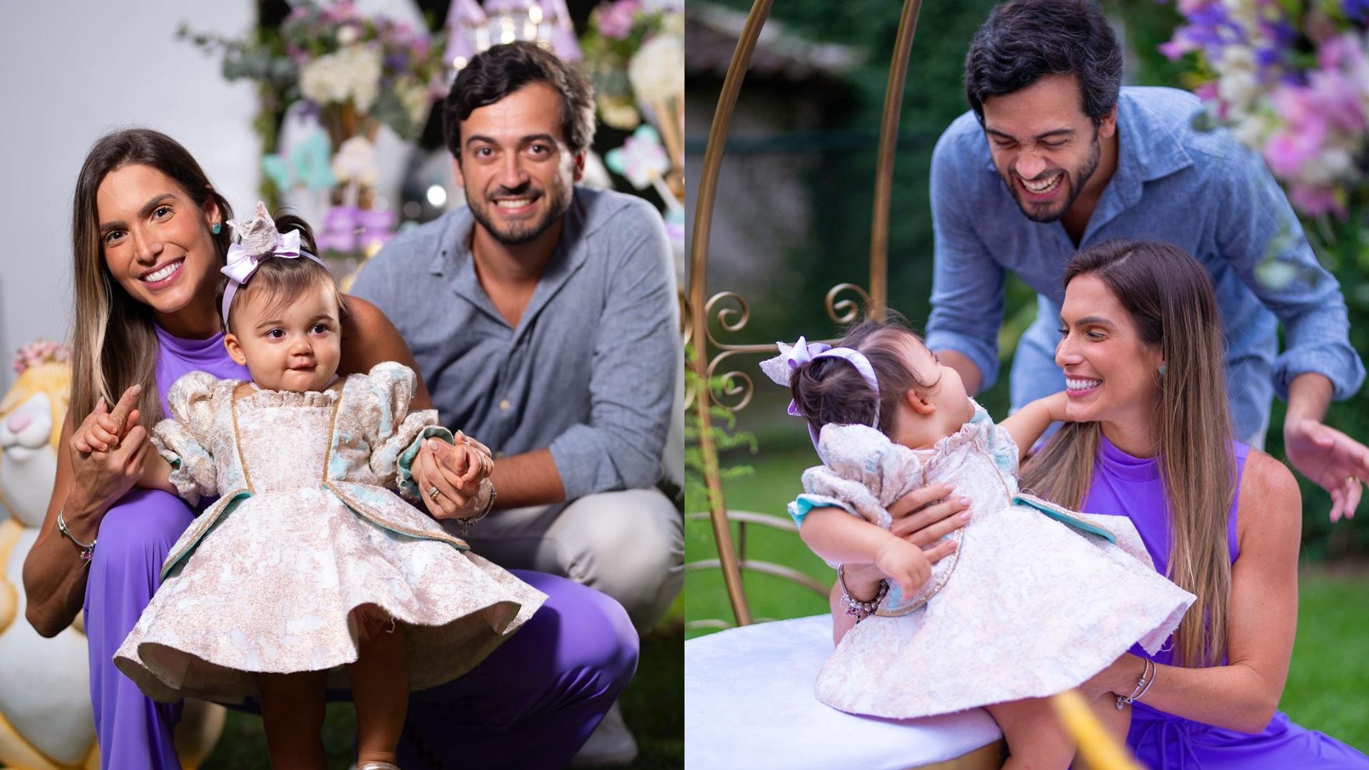 Branca Feres e a filha