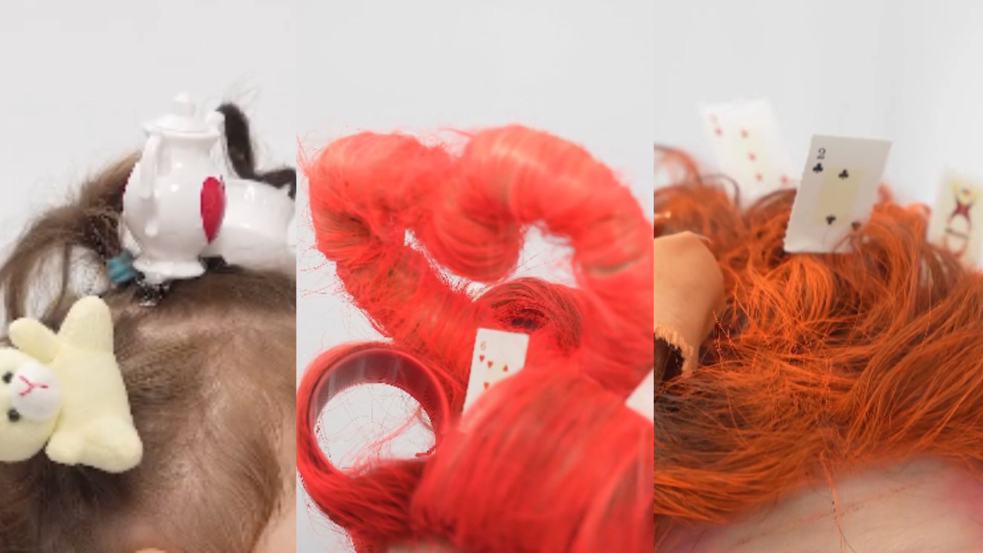 Cabelo maluco, festa de Lua