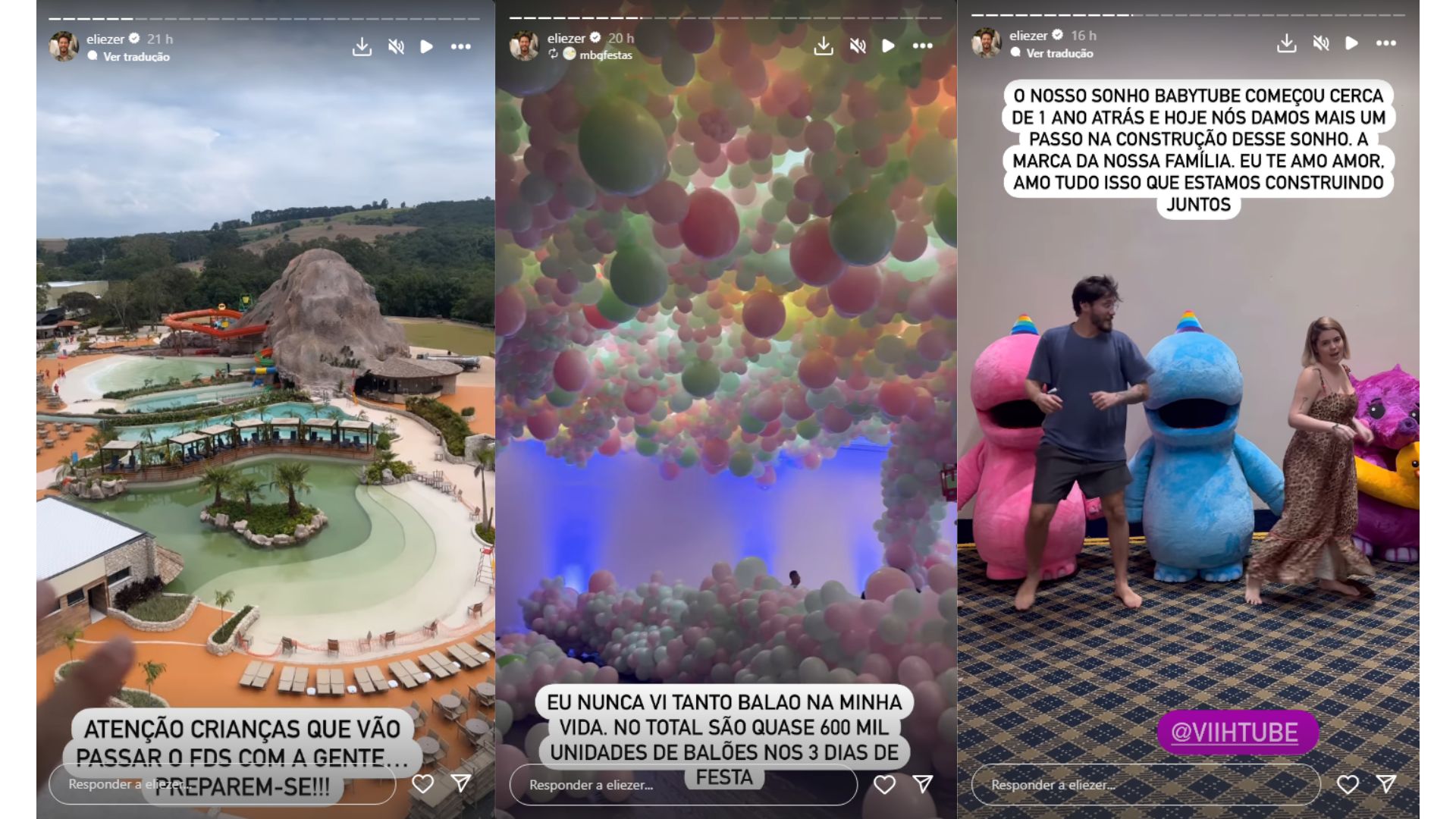 Festa de 1 ano da Lua