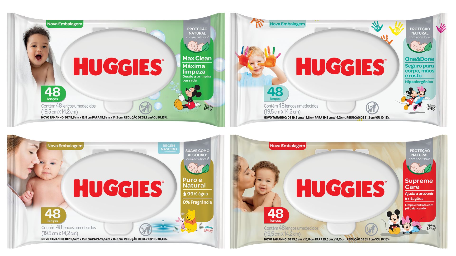 len&ccedil;o umedecido huggies
