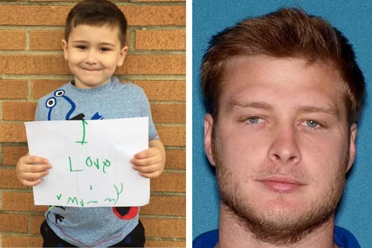 Christopher, &agrave; direita, &eacute; pai de Corey e foi preso pelo assassinato do filho