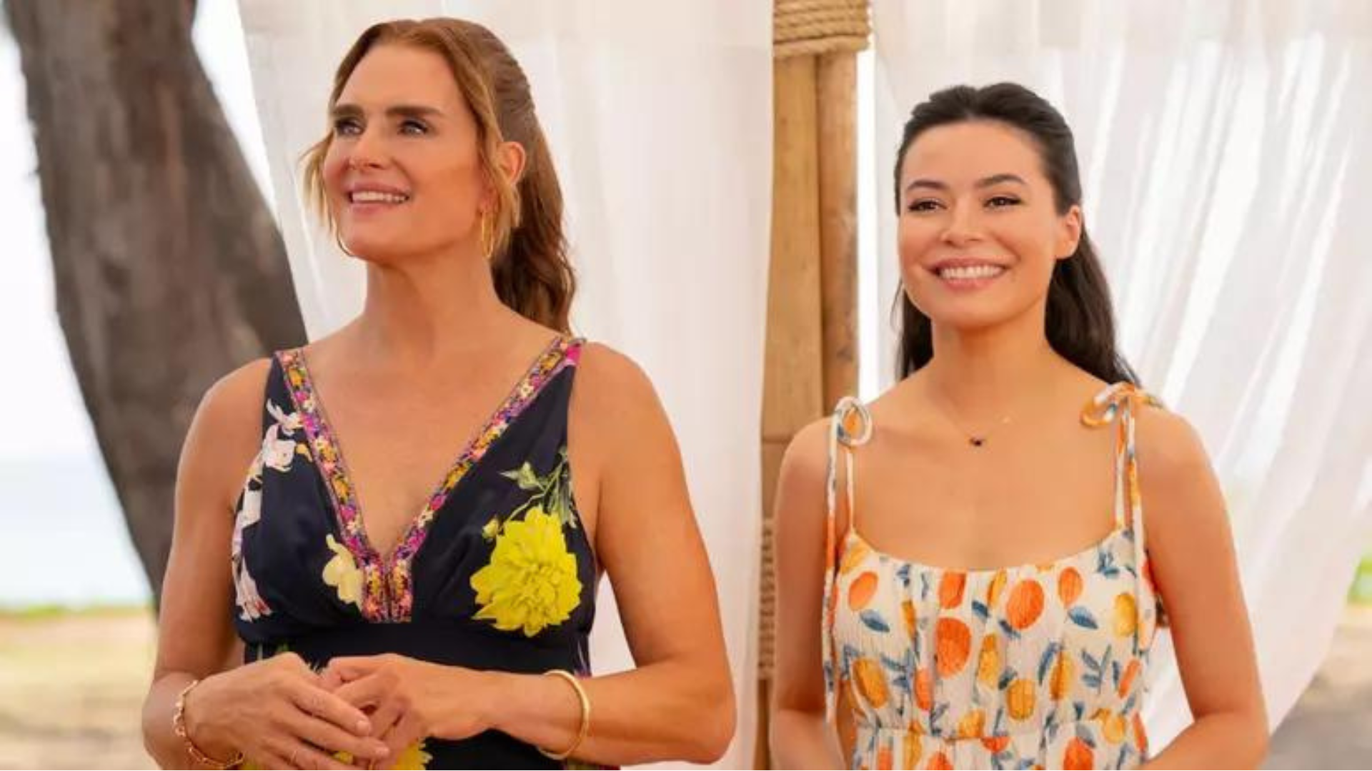 "A M&atilde;e da Noiva" cena com Brooke Shields e Miranda Cosgrove