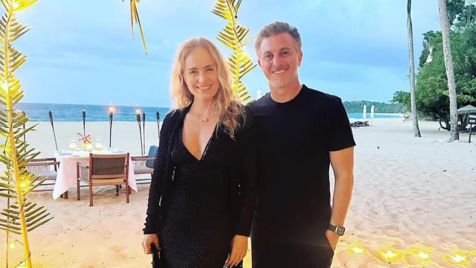 Ang&eacute;lica e Luciano Huck