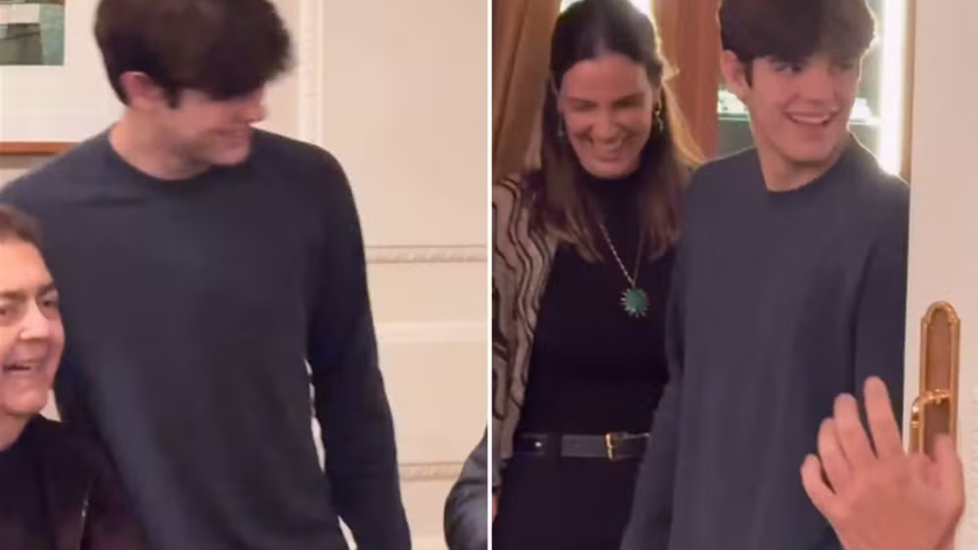 Faust&atilde;o no anivers&aacute;rio do filho