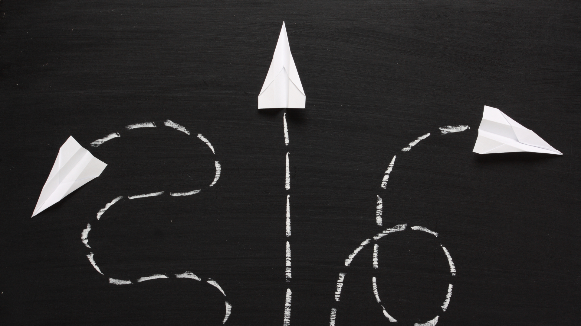 Setas com avi&atilde;o