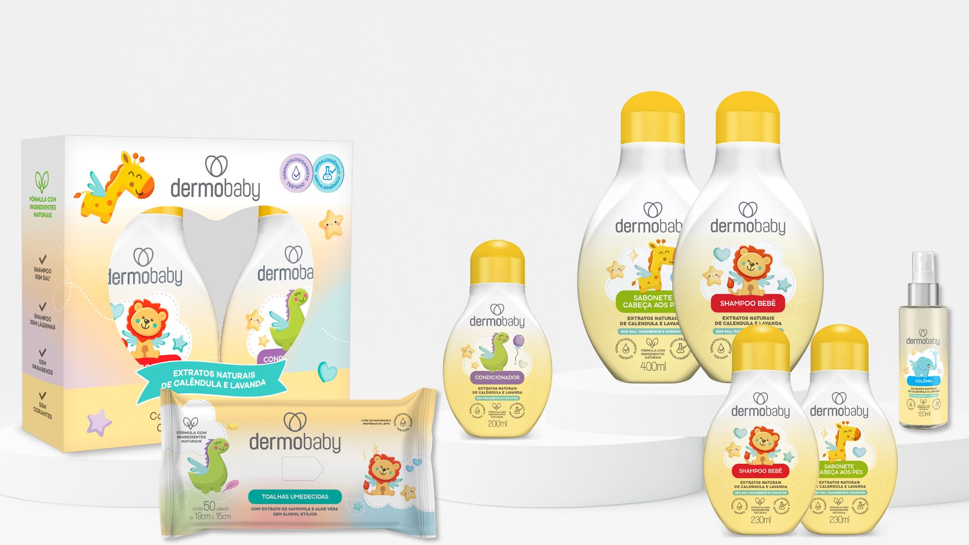 Linha de banho Dermobaby