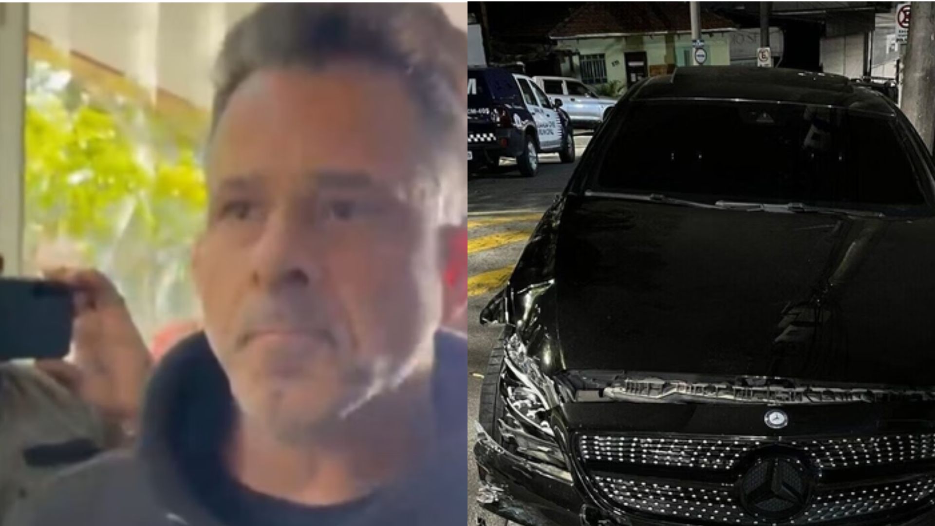 Carro Batido e Carlos 