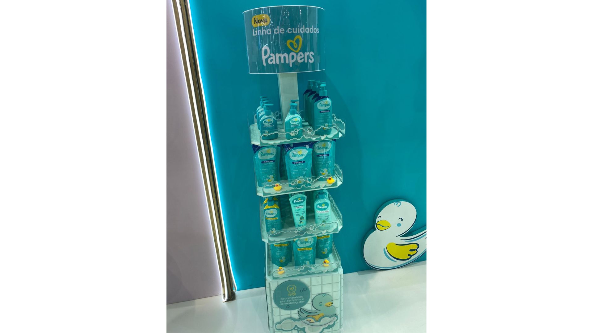 Pampers e Botic&aacute;rio