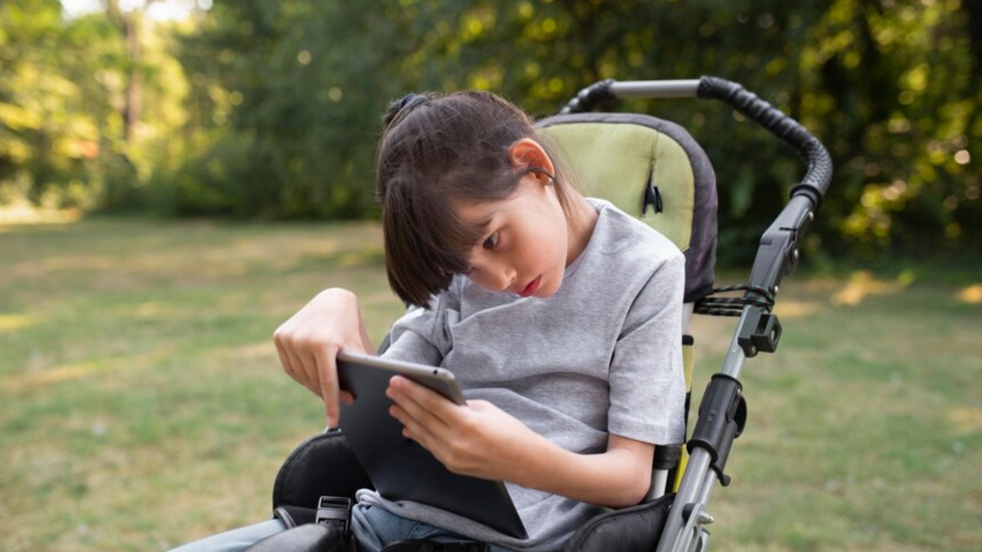 Criança com paralisia cerebral