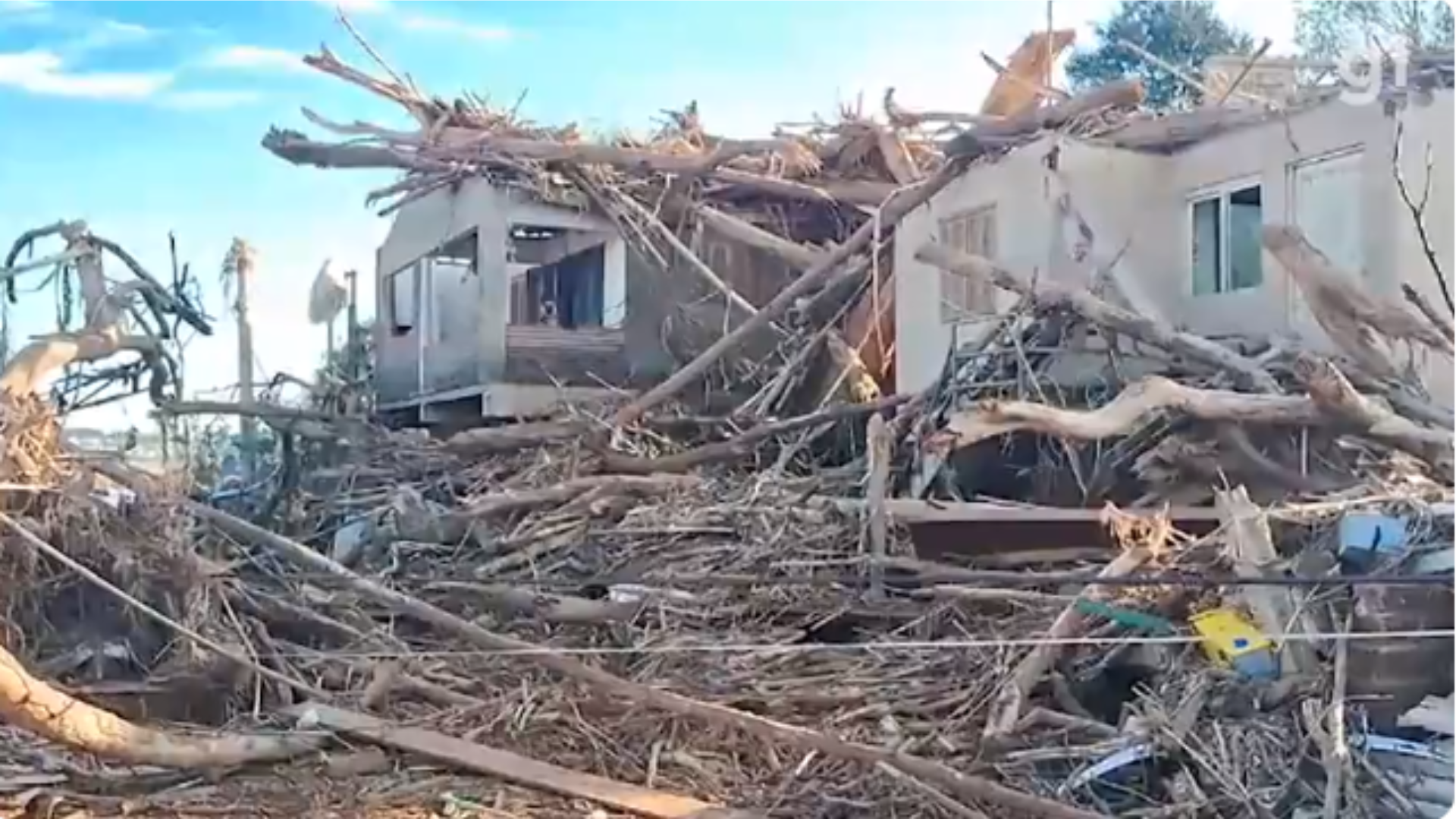 Rio Taquari depois das enchentes