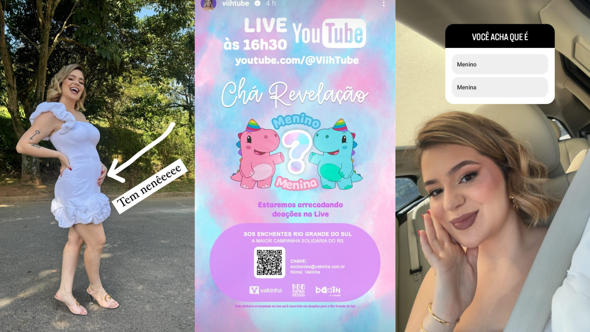 Montagem stories Viih Tube