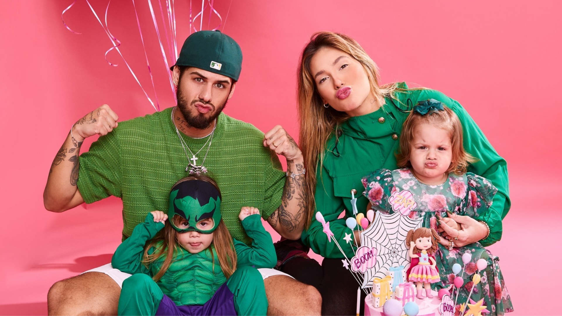 Fam&iacute;lia de Virginia e Z&eacute; Felipe