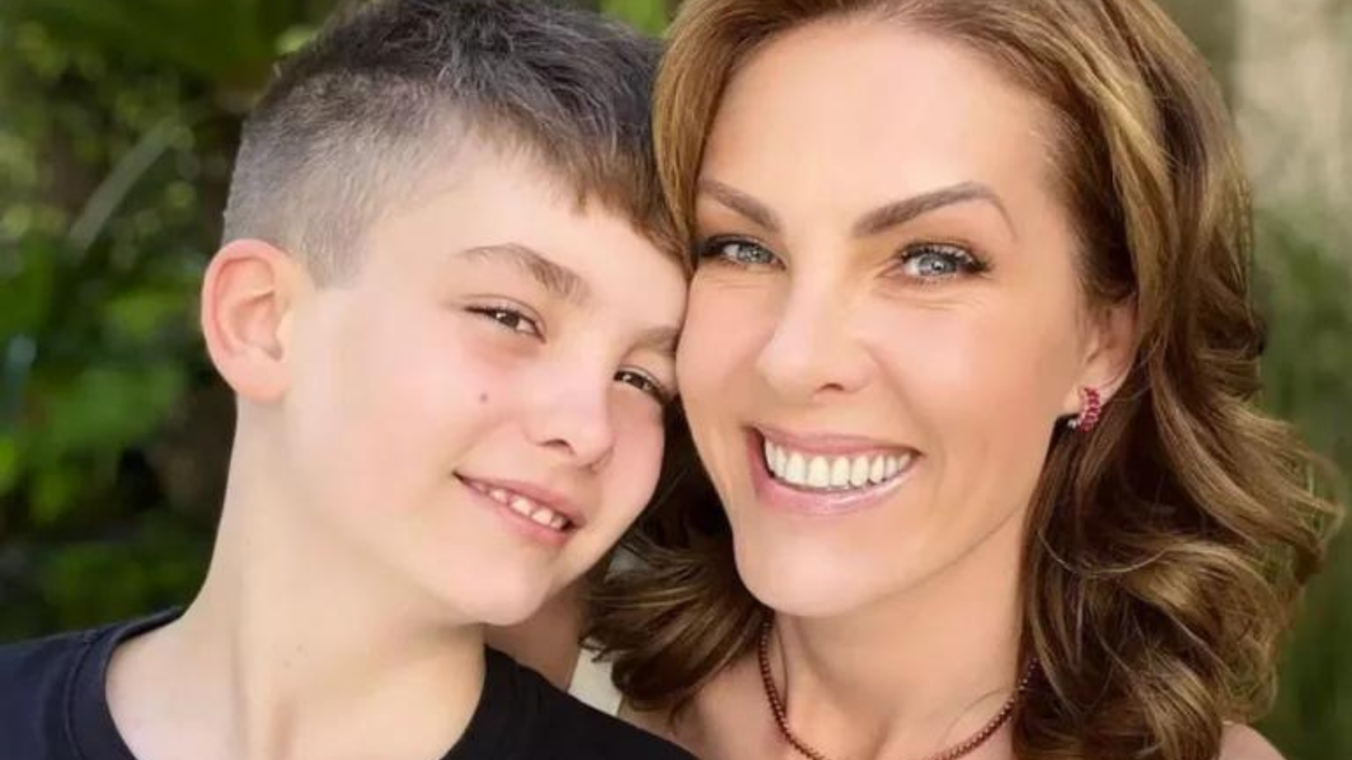 Ana Hickmann e filho