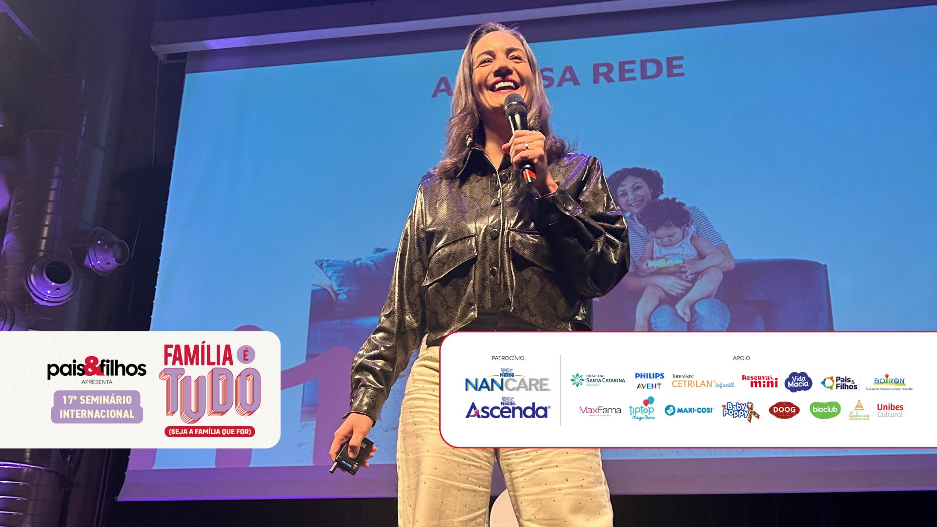 Isa Minatel no Semin&aacute;rio