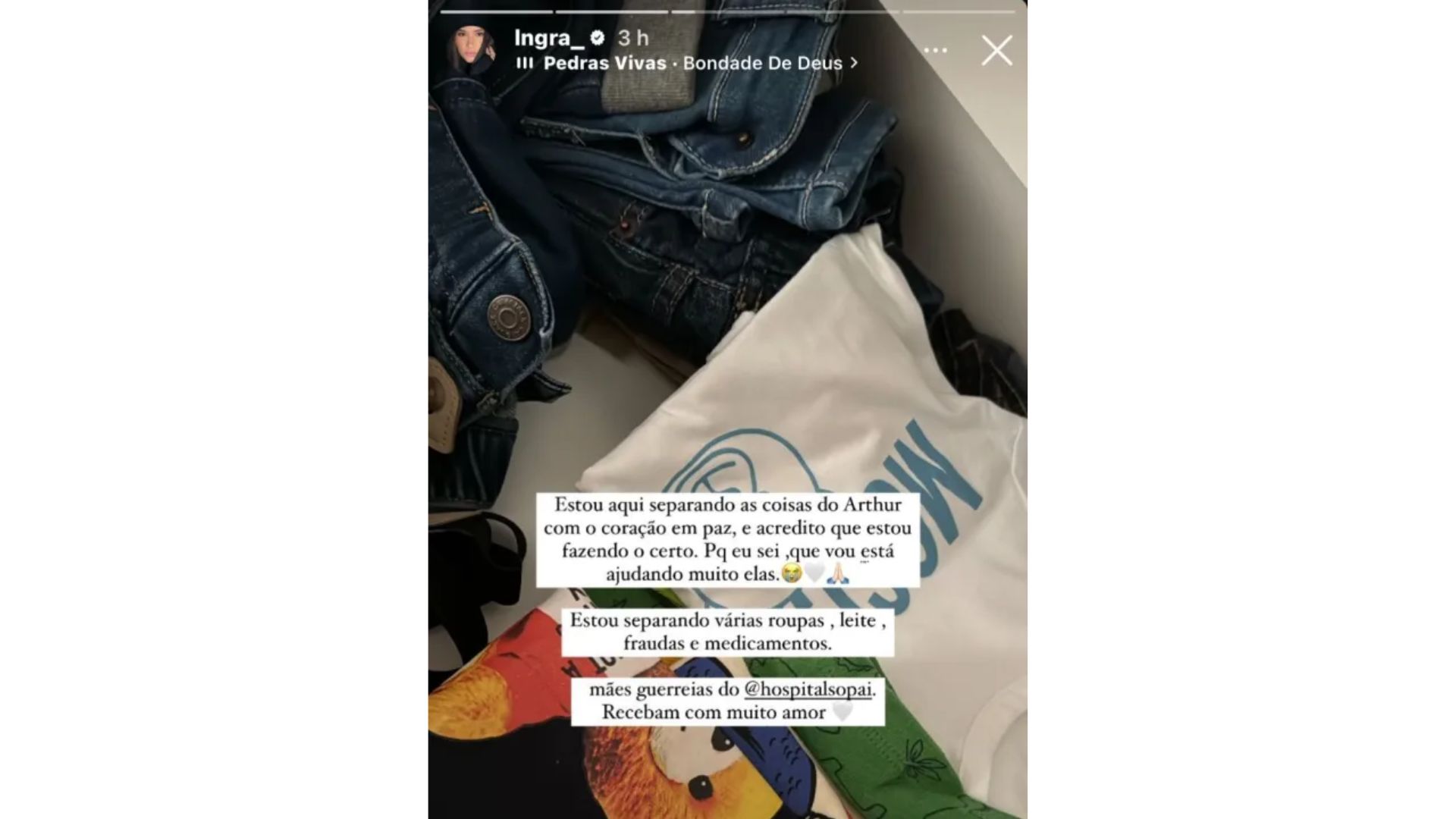 stories com roupas de beb&ecirc;