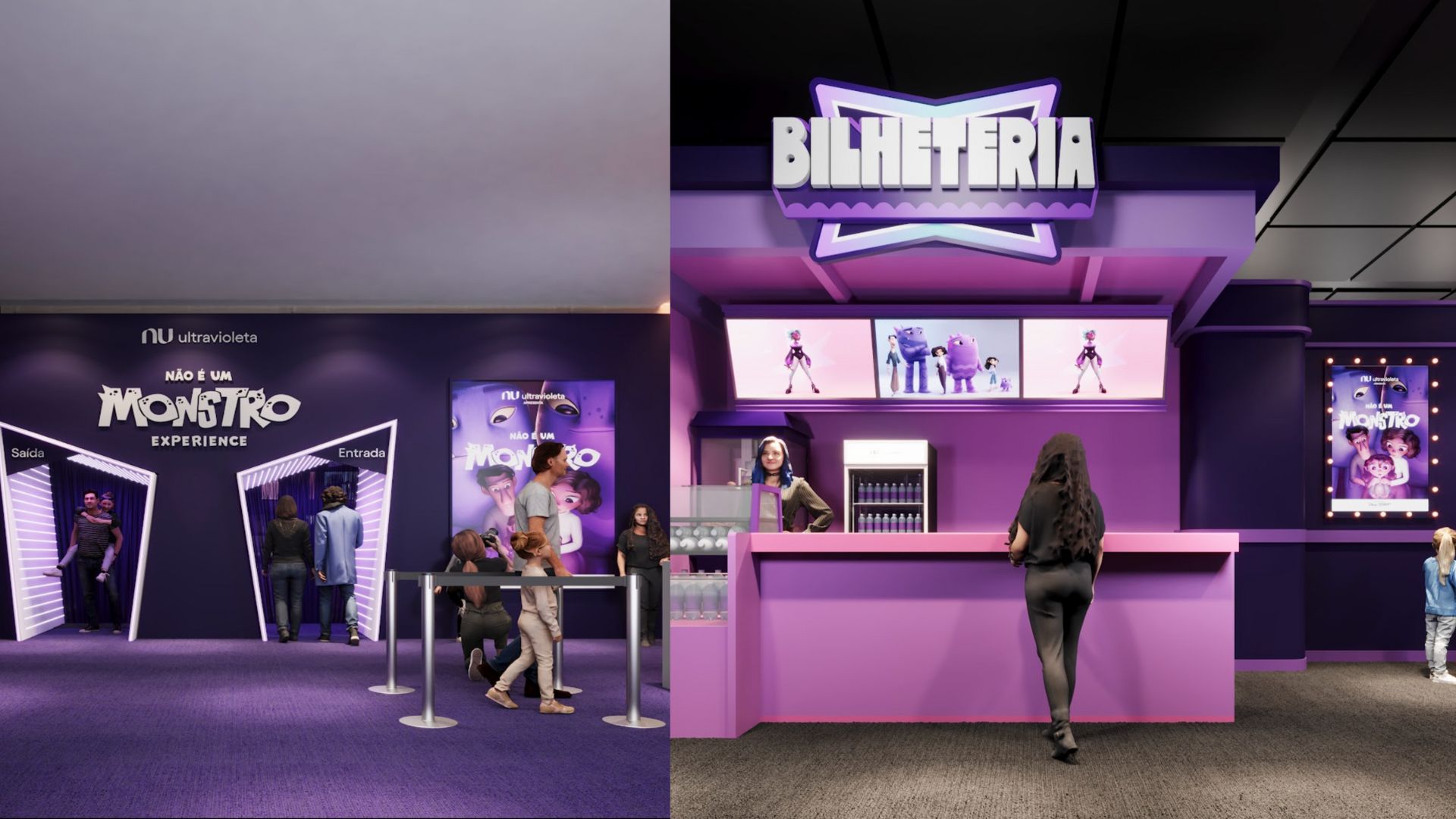 "N&atilde;o &Eacute; Um Monstro Experience", do Nubank