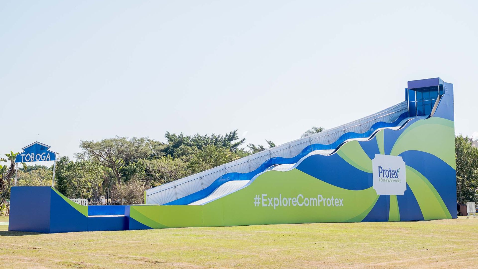 tobog&atilde; no parque villa lobos