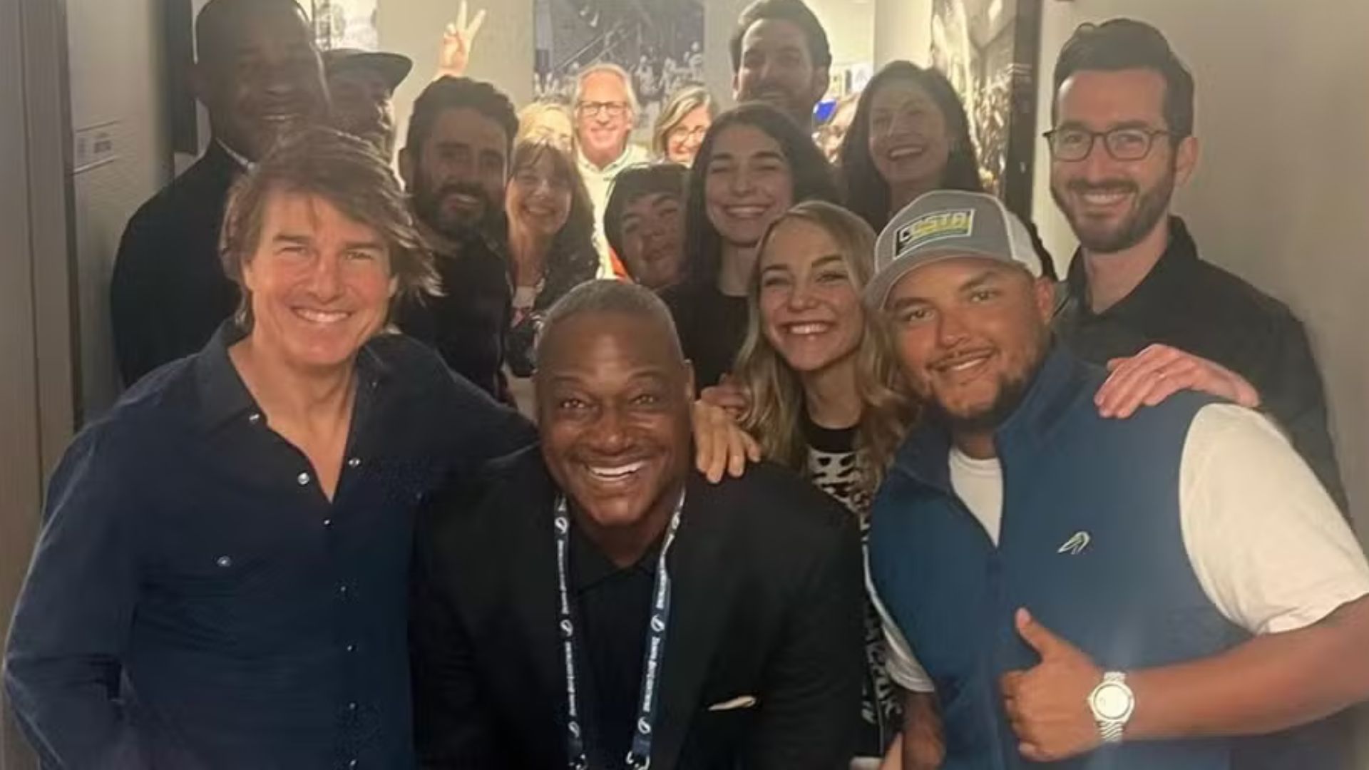 Tom Cruise e filho em anivers&aacute;rio