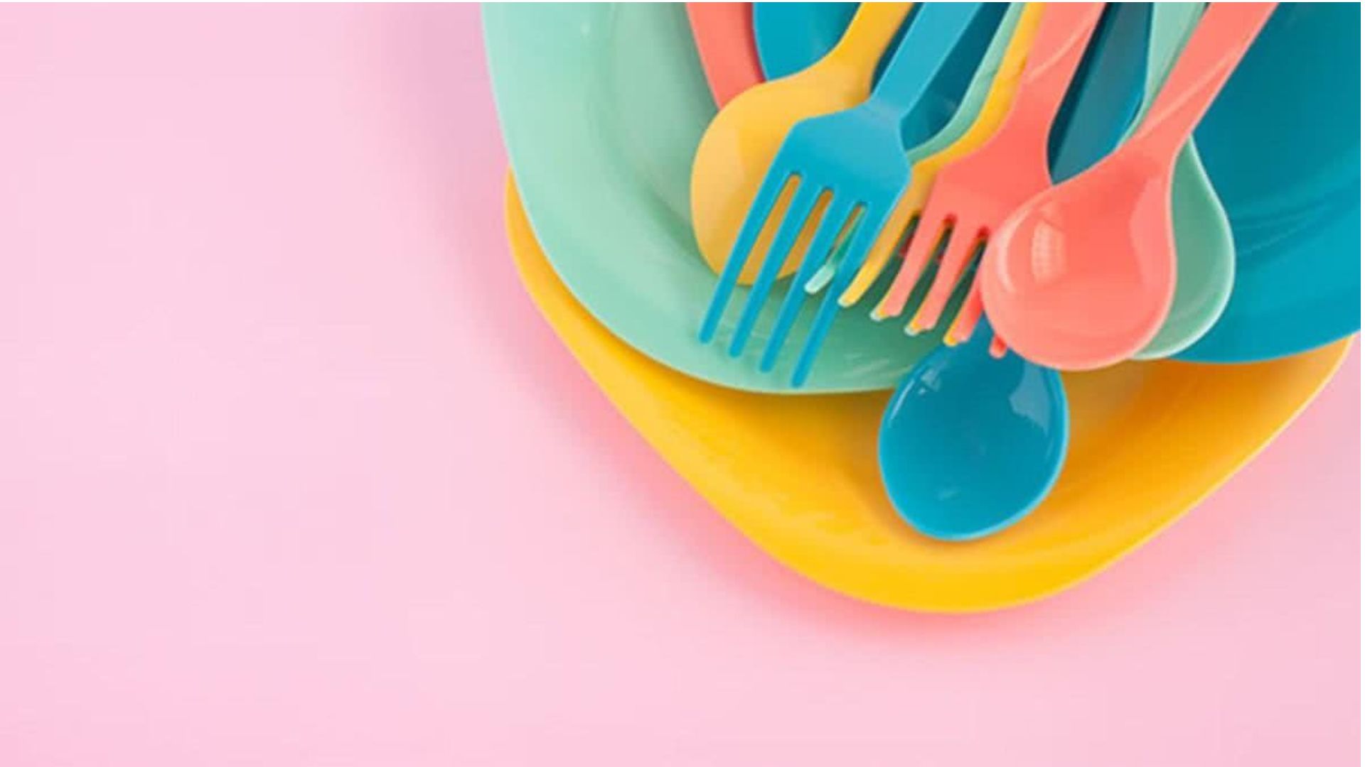 talheres de pl&aacute;stico