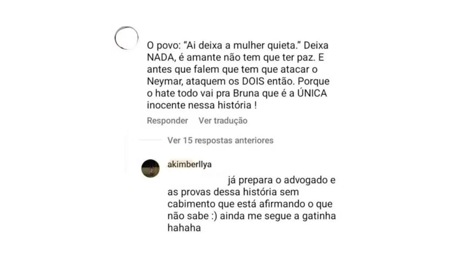 Coment&aacute;rio 