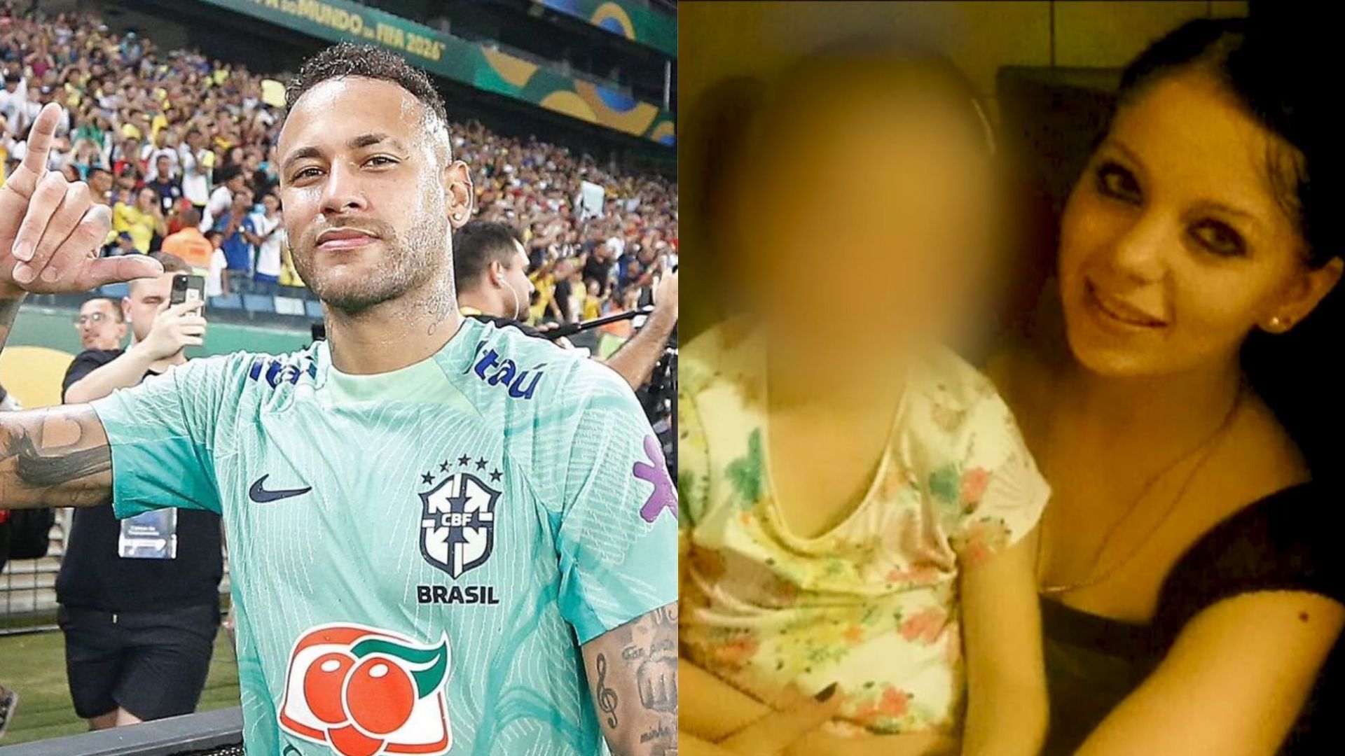 Neymar e Gabriella G&aacute;spar