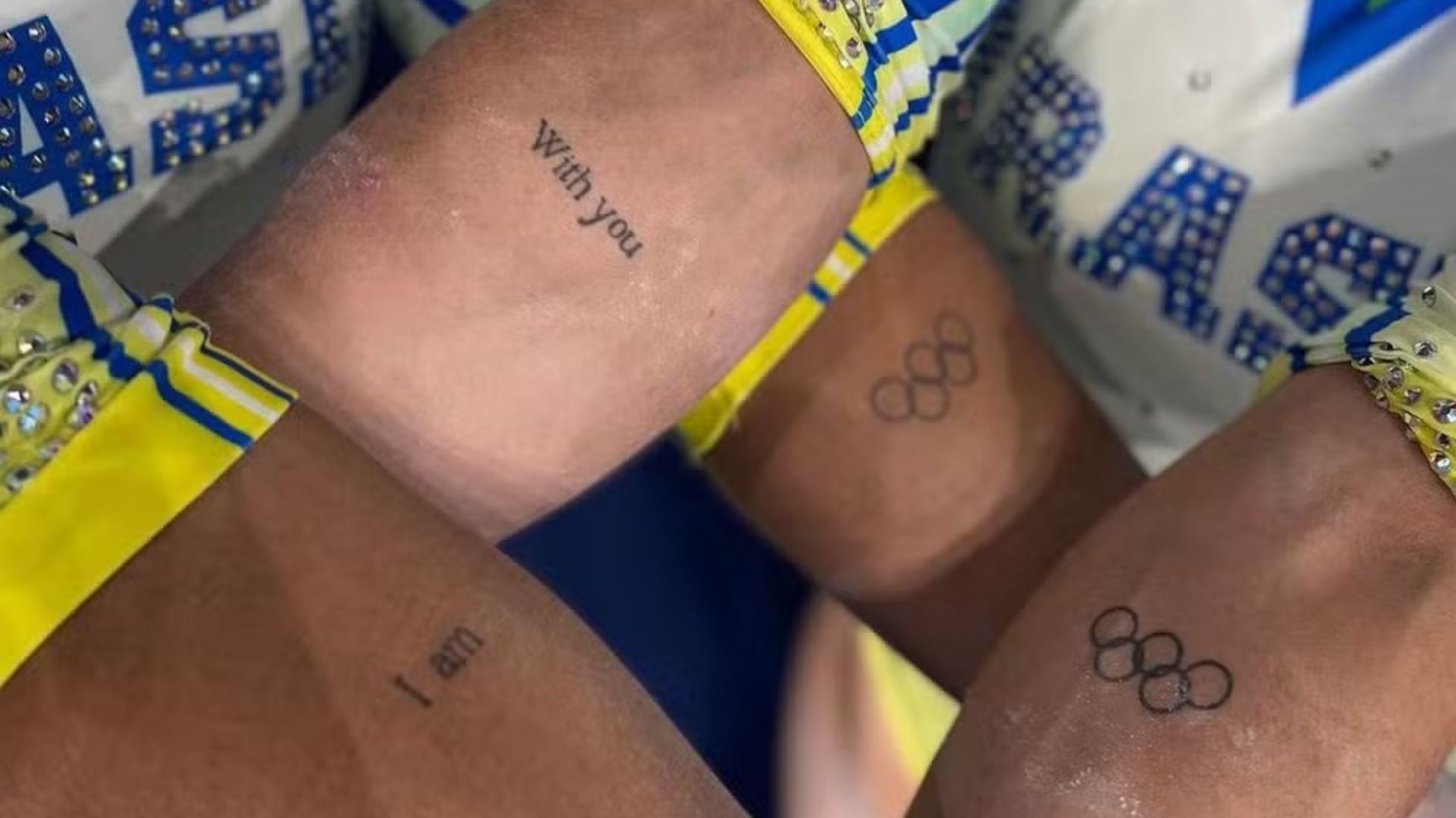 Rebeca Andrade e Fl&aacute;via Saraiva