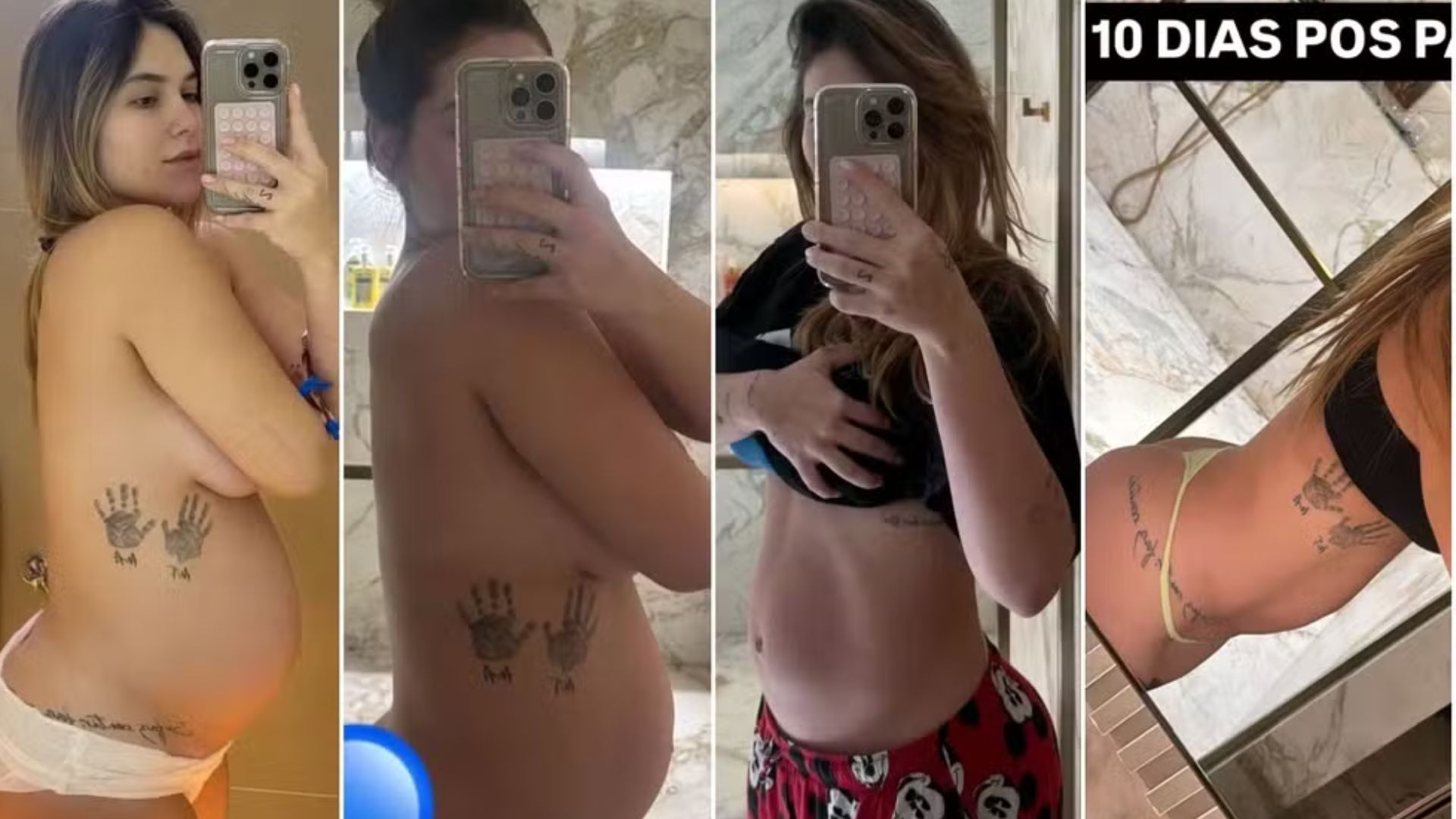 Evolu&ccedil;&atilde;o barriga Virginia