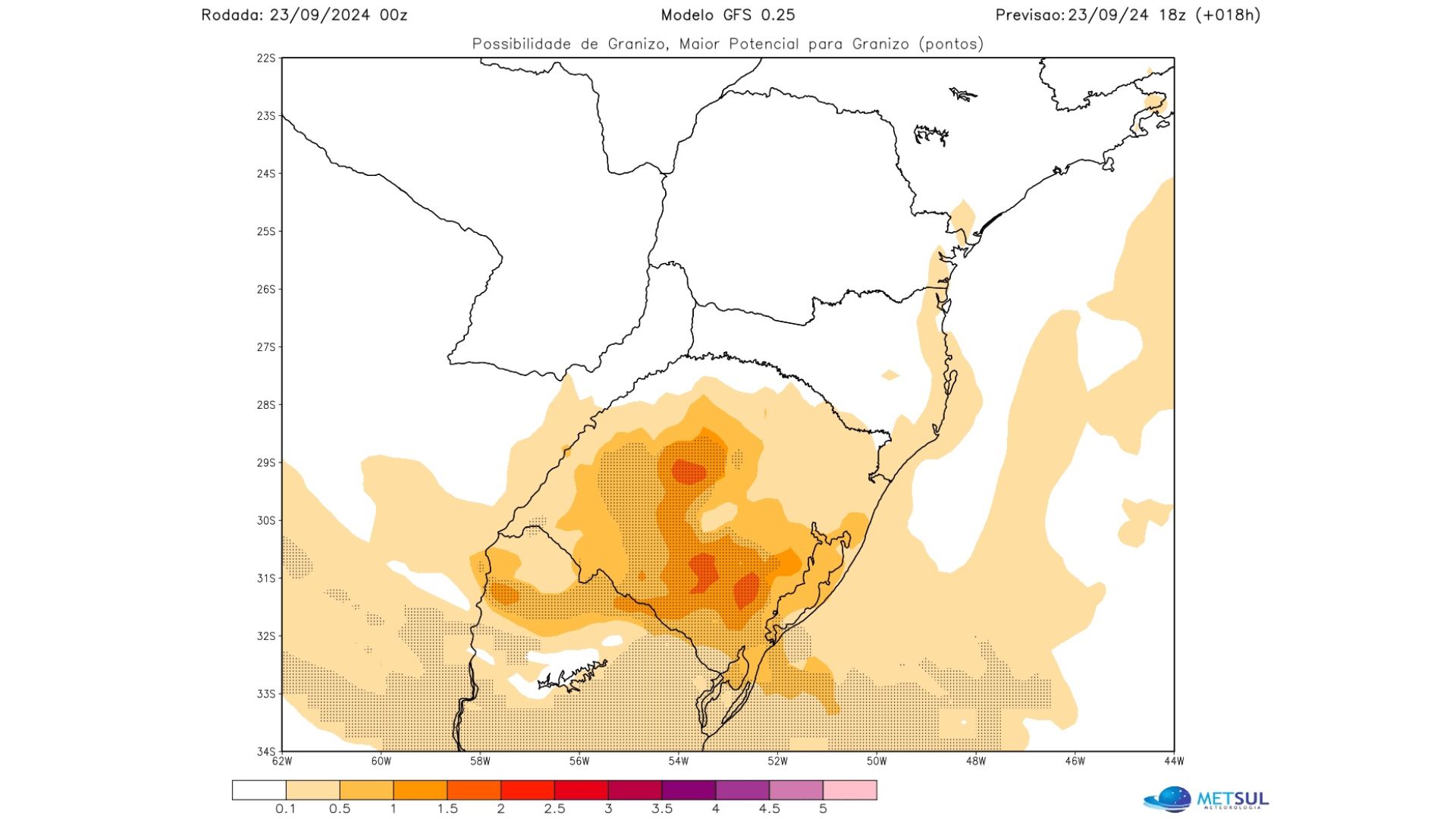 Mapa metereol&oacute;gico