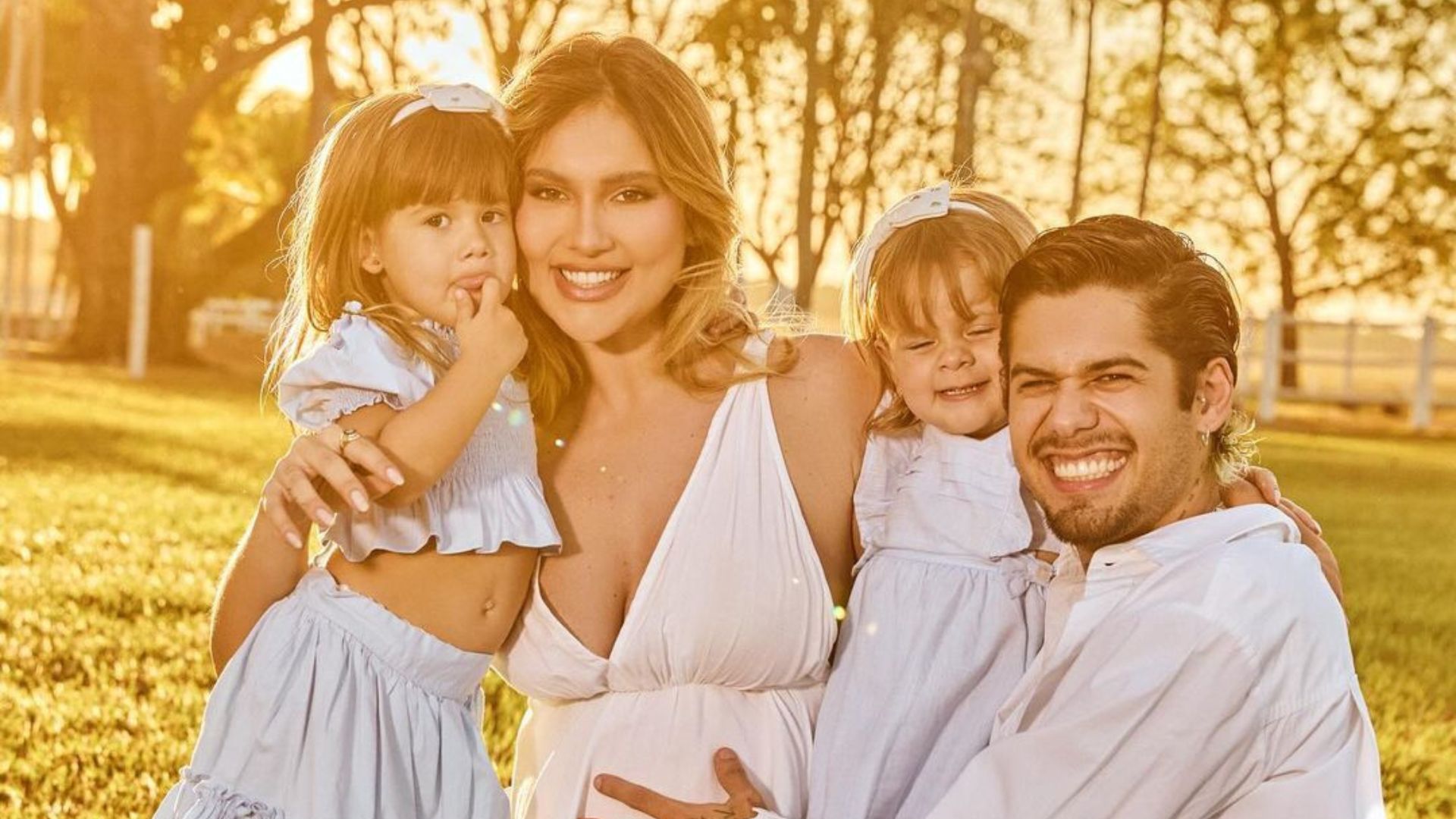 Virginia Fonseca e fam&iacute;lia