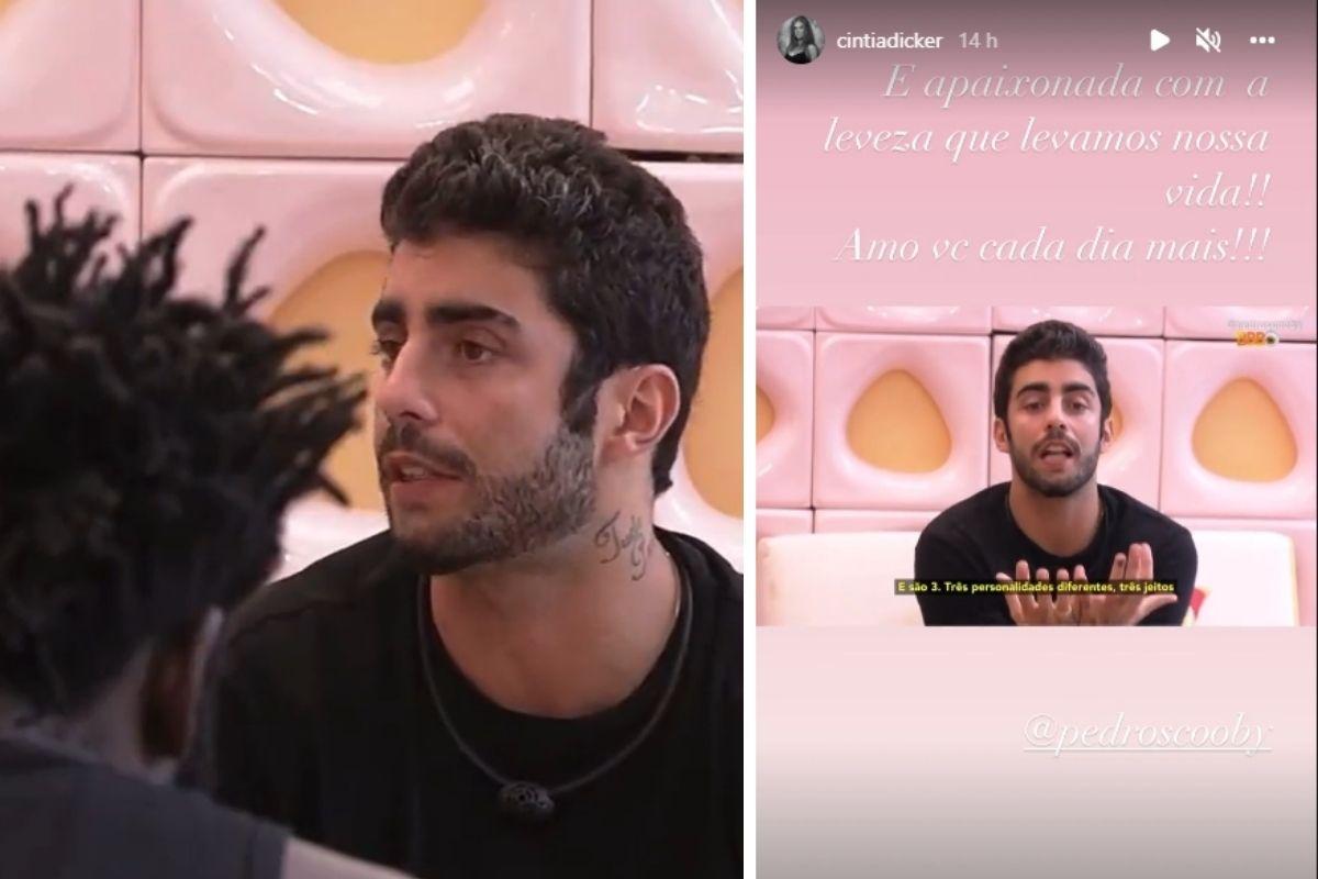 BBB 22: Pedro Scooby fala sobre relação de Cintia Dicker com os filhos dele