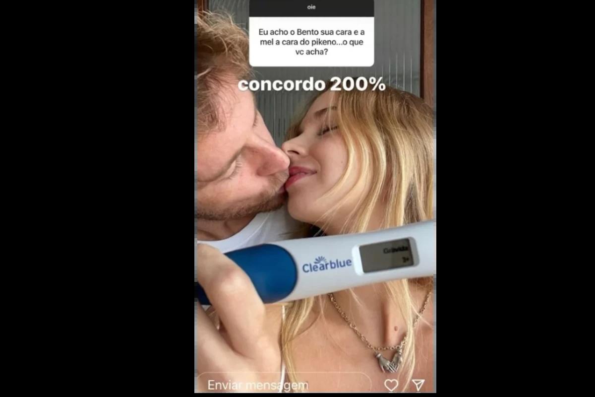 A atriz Isabella Scherer respondeu perguntas de seguidores nos stories