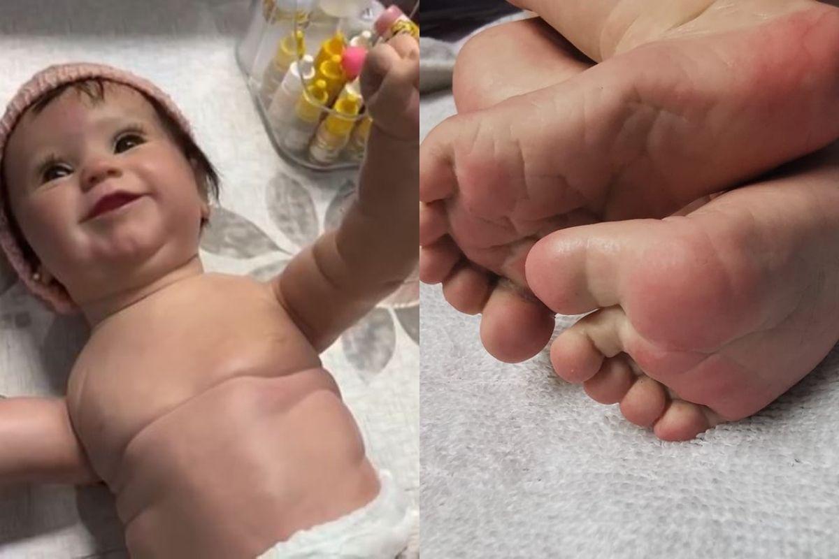 As bonecas demoram cerca de 12 dias para serem feitas