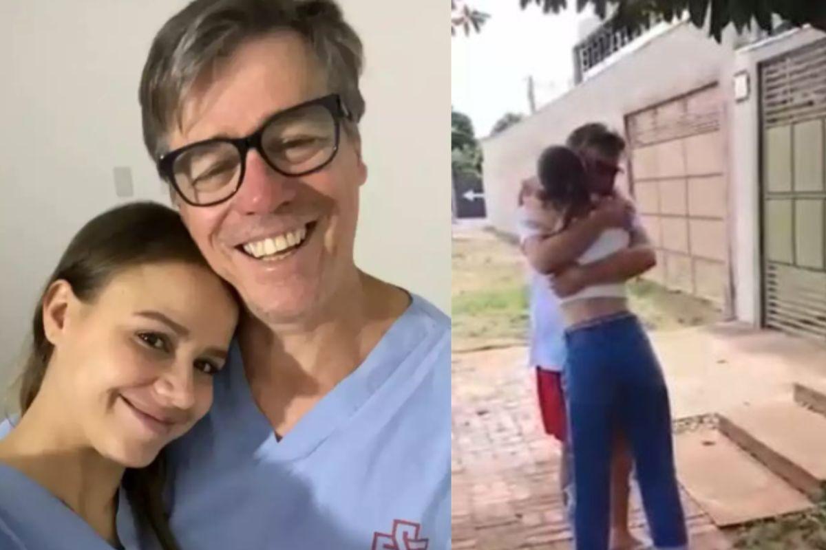 Pai viaja 700 km para doar rim para filha