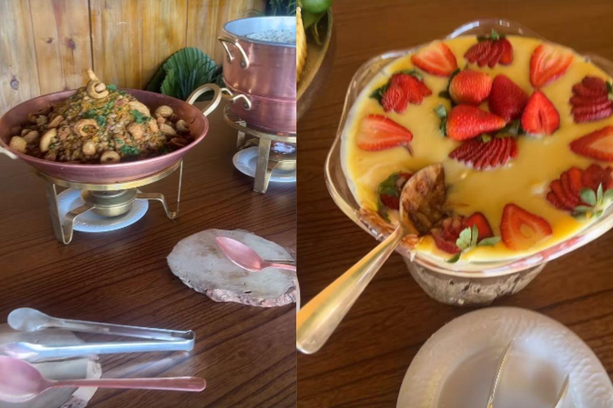 Leonardo faz festa com filhos