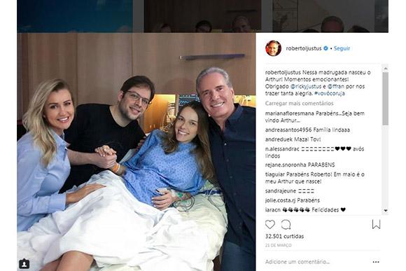 (Foto: Reprodução/ Instagram @robertoljustus)