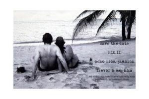 Convite do primeiro casamento de Meghan (Foto: Reprodução)