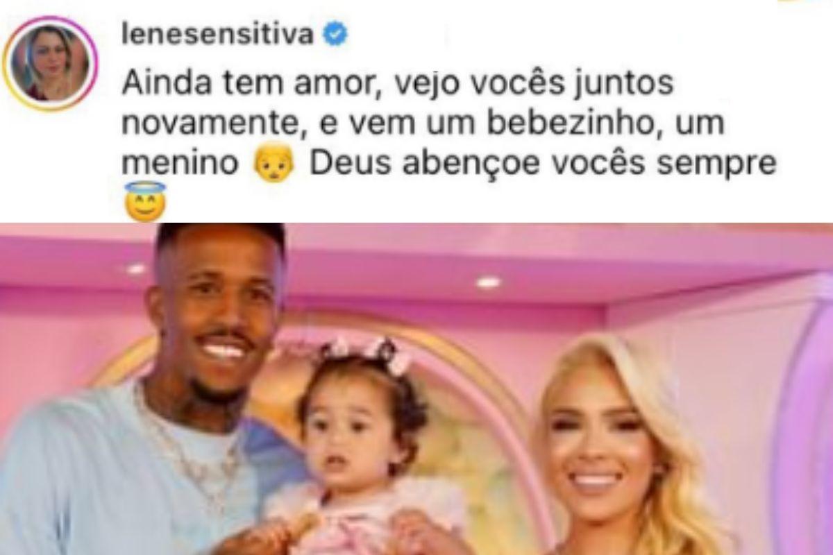 Sensitiva faz previsão sobre Éder Militão e Karoline Lima