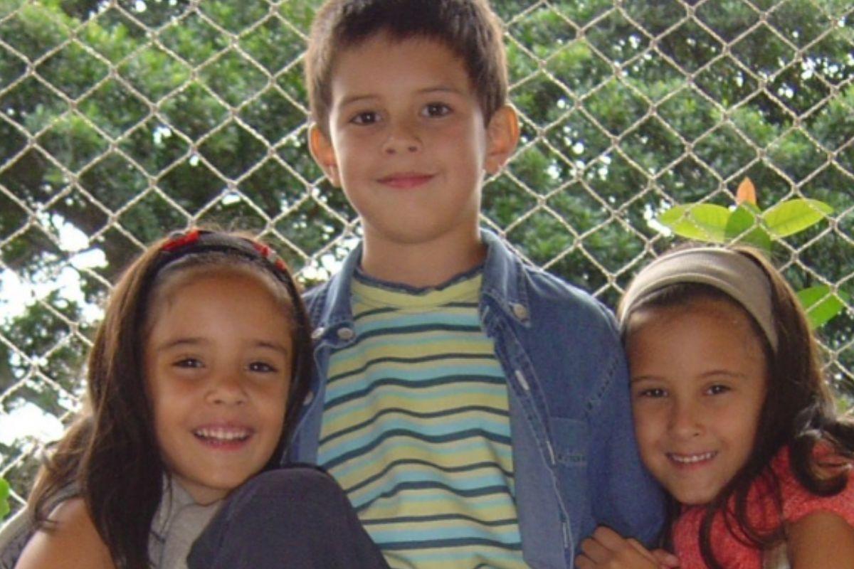 Fatima Bernardes relembra a infancia dos filhos 