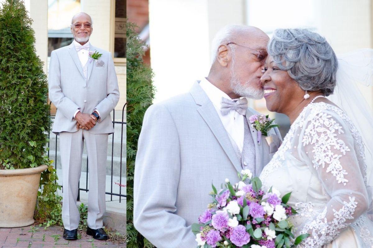 Viúvo se casa aos 85 anos