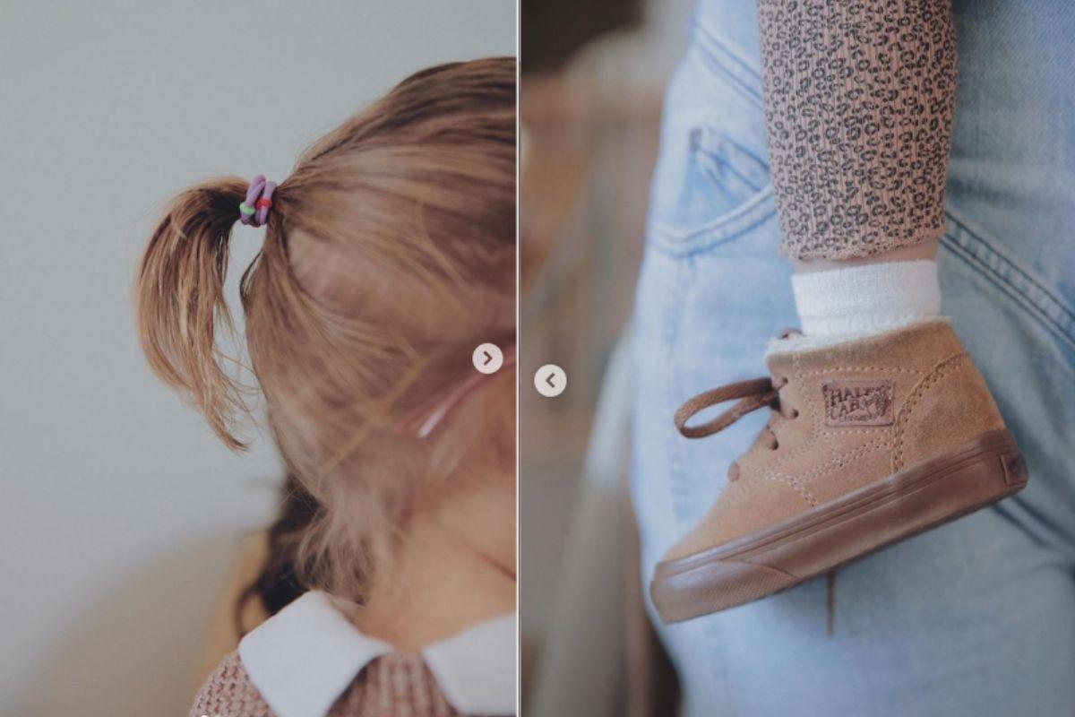 Monica Benini mostra filha