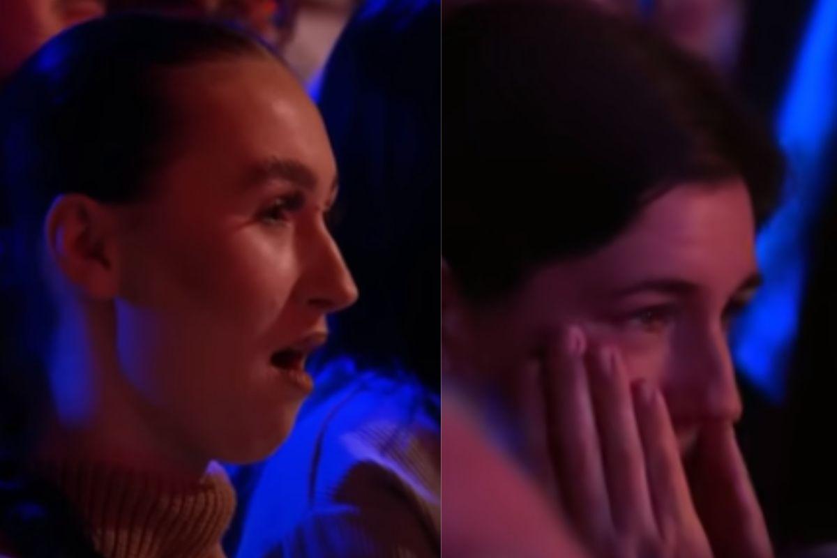 Reação do publico quando Malakai começou a cantar