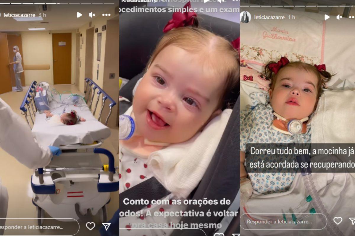 Maria Guilhermina filha de Juliano Cazarré